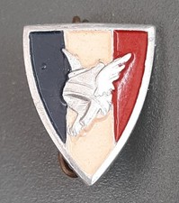 1940 WW2 Insigne Légion Française des Combattants Augis alu ORIGINAL BADGE 2