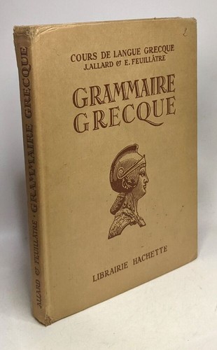 Grammaire grecque usage - grammaire,