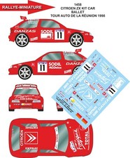 DECALS 1/18 REF 1458 CITROEN