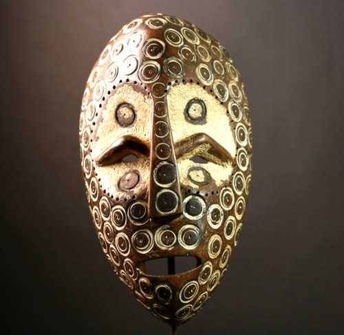 Ancien masque africain bois - africain, en