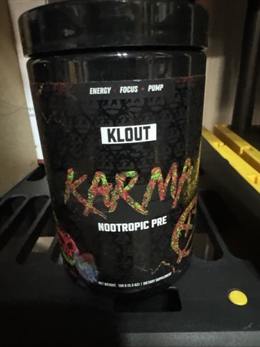 Klout karma pre workout 20 - klout,
