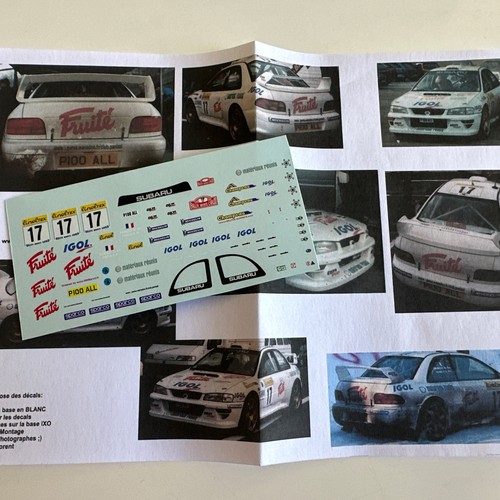 Decal subaru wrc panizzi - 1,