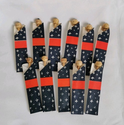 Piques fruits style kokeshi - piques,