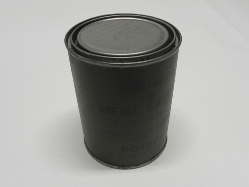 Millitary grease can - millitary,