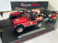 MAISTO POMPIERS JEEP WRANGLER