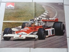 poster F1 MC Laren James Hunt