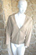 Gilet beige neuf taille M avec