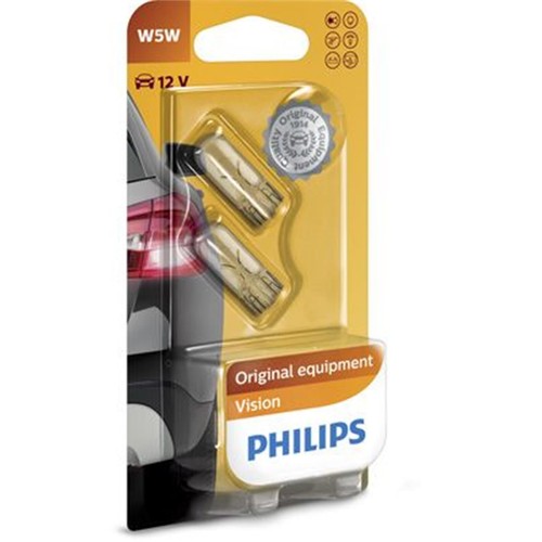 Philips glassockellampe w5w - philips,
