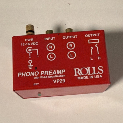 Rolls vp29 riaa phono preamp - phono,