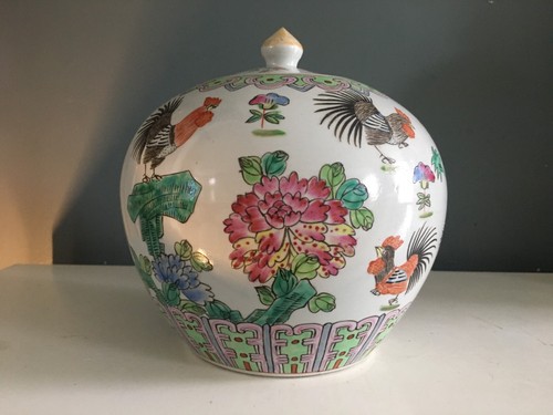 Pot gingembre porcelaine - pot,