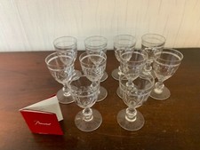 9 verres à vin modèle Chauny