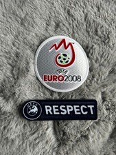 Patch Euro 2008 + Respect UEFA thermocollant