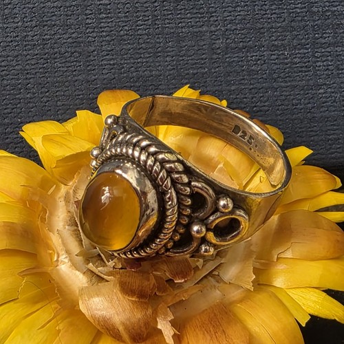 Bague argent massif - taille, 57