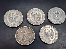 5 x lot de pièces en argent