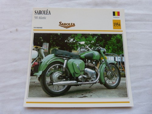 Fiche photo moto sarolea - :,