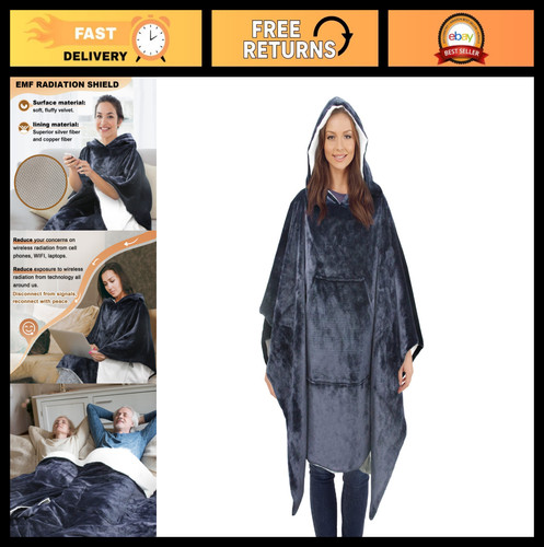 Cozy wearable hooded blanket - cozy,