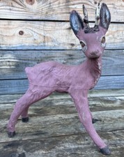 Bambi Ancien Biche Reine Pere Noël Décoration Vintage Puet Puet West Germany