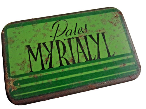Boite metal ancienne myrtalyl - boite,
