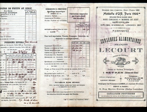 Sevres usine conserves - sevres,