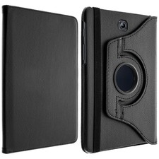 Housse pour Galaxy Tab S2 8'' rotative 360° avec fontion support - Noir