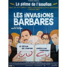 THE BARBARIAN INVASIONS Movie Poster  47x63 in.  - 2003 - Denys Arcand, Rémy Gir