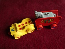 LEGO DUPLO vintage poney trailer 2627 voiture et remorque cheval