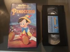 Cassette Vhs Pinocchio Disney