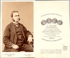 CDV Appert, Paris, Thiroux, avocat de la Commune Vintage CDV albumen carte de vi