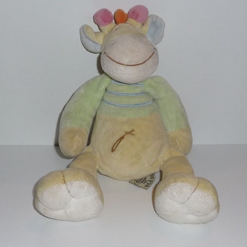 Doudou girafe mots enfants - girafe,