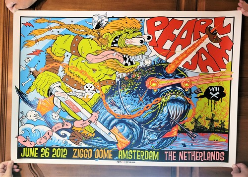 Affiche pearl jam ziggo - ziggo, dome