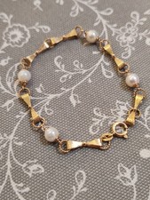 Bracelet ancien rose - or,