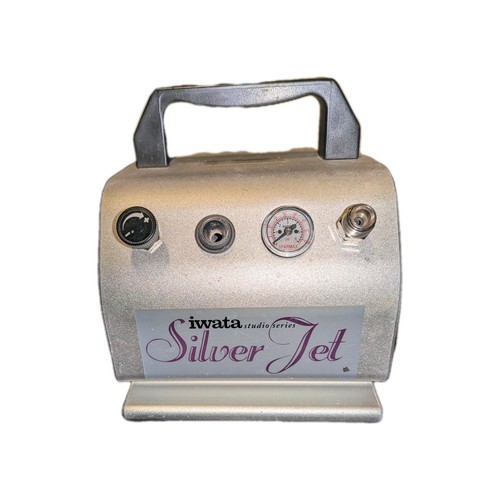 Iwata silver jet airbrush - iwata,