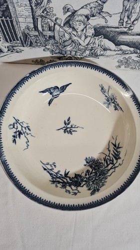 Ancien grand plat - plat, terre