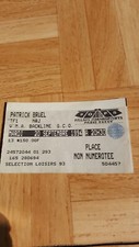 Billet de concert PATRICK