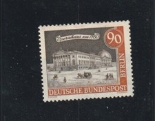 L5378 ALLEMAGNE BERLIN Timbre N° Y & T 206 de 1962-63 " l'Opéra en 1780 " Neuf**