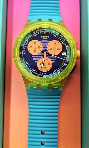 Swatch nouveau chrono 2024 - chrono,