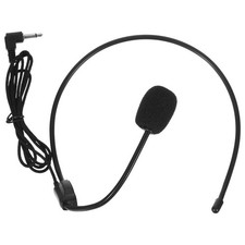  4 Pcs Micro Pour Casque Audio Microphone Serre-tête Du La Parole