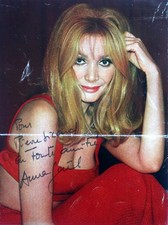 COUPURE de PRESSE dédicacée par Anna GAEL