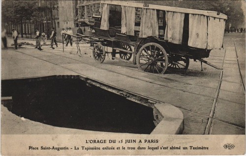 Cpa orage juin - 15, a