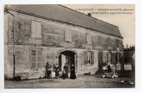 Somme bionne marne - marne, cpa