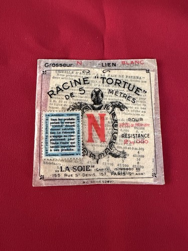 Sachet racine tortue soie - racine,