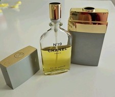 CHANEL VINTAGE RARE VAPORISATEUR EAU DE PARFUM N°19 50 ML ETUI + RECHARGE