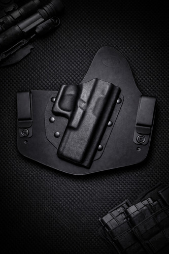 Iwb kydex leather hybrid - kydex/leather,
