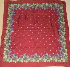 Foulard 100% Pura Soie Vintage
