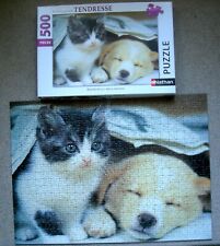 puzzle Nathan 500 pièces  "REVEILLE TOI !"  état neuf