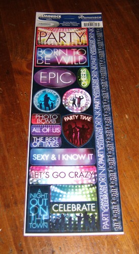 Reminisce die cut sticker - reminisce,
