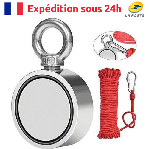 Aimant pêche double faces - double,