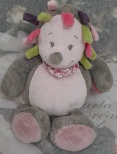 B45/ Doudou Hérisson  Peluche Musical Manon & Alizée Nattou