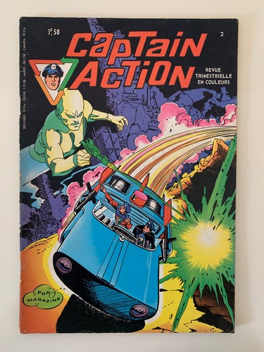 Revue captain action - revue, n°2