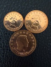 Pièces de 1-2-5  centimes